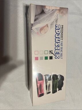 Pregnancy Car Seat Belt Adjuster - Assister in Black
